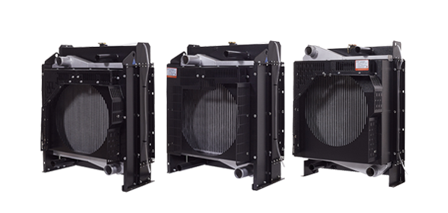 玉柴系列發電機組散熱器